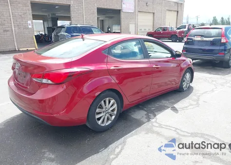 2014 Hyundai Elantra Se from USA, damaged, VIN 5NPDH4AE5EH537419